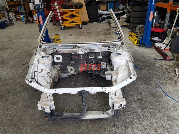 MITSUBISHI EVO FRONT CUT RADIATOR SUPPORT EVO 7 8 9 EVOLUTION CT9W GTA HALF CUT SKIRTS TOWERS 2005
