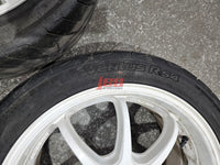WORK EMOTION D9R WHEELS RIMS 5X100 18 INCH WRX STI
