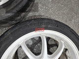 WORK EMOTION D9R WHEELS RIMS 5X100 18 INCH WRX STI