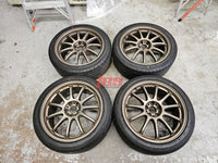 WORK EMOTION 11 R WHEELS 18 INCH RIMS 5X100 WRX STI
