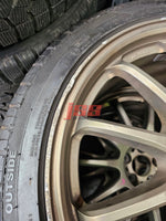 WORK EMOTION 11 R WHEELS 18 INCH RIMS 5X100 WRX STI