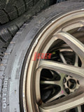 WORK EMOTION 11 R WHEELS 18 INCH RIMS 5X100 WRX STI