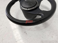 MITSUBISHI EVO 9 STEERING WHEEL & CENTRE EVOLUTION CT9W CT9A MOMO EVOLUTION 7 8 9 2005