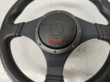 MITSUBISHI EVO 9 STEERING WHEEL & CENTRE EVOLUTION CT9W CT9A MOMO EVOLUTION 7 8 9 2005