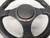 MITSUBISHI EVO 9 STEERING WHEEL & CENTRE EVOLUTION CT9W CT9A MOMO EVOLUTION 7 8 9 2005