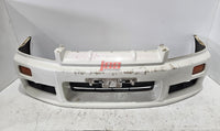 NISSAN SKYLINE R34 FRONT BUMPER ER34 GTT FRONT BAR 1998 WHITE