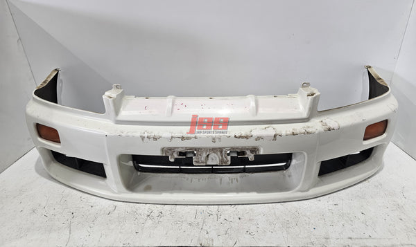 NISSAN SKYLINE R34 FRONT BUMPER ER34 GTT FRONT BAR 1998 WHITE