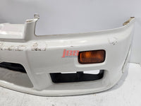 NISSAN SKYLINE R34 FRONT BUMPER ER34 GTT FRONT BAR 1998 WHITE