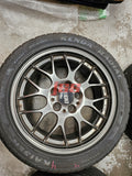 BBS WHEELS GDB WRX STI 17INCH RIMS 5X114.3