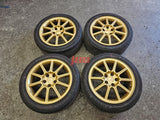 SUBARU IMPREZA WRX STI WHEELS GDB 17X8 STANDARD RIMS 5X114.3 2005 ENKEI #1