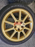 SUBARU IMPREZA WRX STI WHEELS GDB 17X8 STANDARD RIMS 5X114.3 2005 ENKEI #1