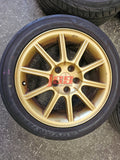 SUBARU IMPREZA WRX STI WHEELS GDB 17X8 STANDARD RIMS 5X114.3 2005 ENKEI #1