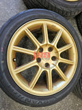 SUBARU IMPREZA WRX STI WHEELS GDB 17X8 STANDARD RIMS 5X114.3 2005 ENKEI #1