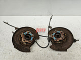 NISSAN SKYLINE R32 GTR REAR HUBS WITH DRUM HAND BRAKE & CABLES 5 STUD BNR32