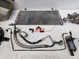 NISSAN SKYLINE R33 AIR CON CONDENSER COMPRESSOR & BRACKET AC LINES GTST TURBO 1997 AC KIT