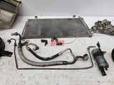 NISSAN SKYLINE R33 AIR CON CONDENSER COMPRESSOR & BRACKET AC LINES GTST TURBO 1997 AC KIT