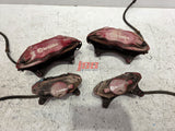 EVO 7 BREMBOS CALIPERS FRONT AND REAR CT9A BREMBO BRAKES EVOLUTION EVO 7 8 9