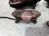 EVO 7 BREMBOS CALIPERS FRONT AND REAR CT9A BREMBO BRAKES EVOLUTION EVO 7 8 9
