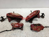 EVO X BREMBOS CALIPERS FRONT AND REAR CZ4A BREMBO BRAKES EVOLUTION EVO 10