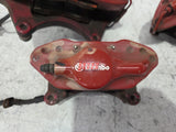 EVO X BREMBOS CALIPERS FRONT AND REAR CZ4A BREMBO BRAKES EVOLUTION EVO 10