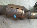 SUBARU WRX STI HKS DUMP PIPE TWIN SCROLL METAL CATALYZER EJ207 GDB 2003 DOWN PIPE
