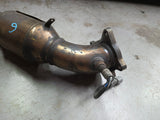 SUBARU WRX STI HKS DUMP PIPE TWIN SCROLL METAL CATALYZER EJ207 GDB 2003 DOWN PIPE
