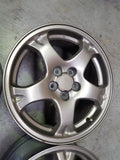 SUBARU IMPREZA WRX STI WHEELS GC8 16X7 OFFSET 53 STANDARD RIMS 5X100