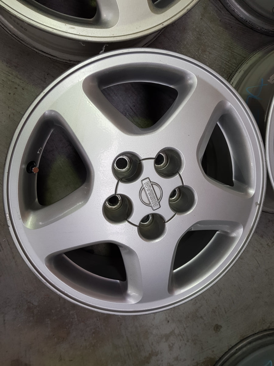 NISSAN SKYLINE R33 STOCK WHEELS 16 INCH 5X114.3 S14 STOCKIES RIMS β Jap ...
